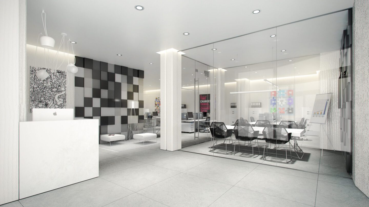 Dänikon — visualisation of an office space