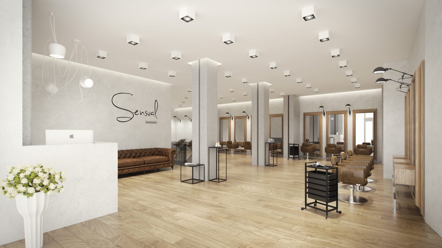 Dänikon — visualisation of a beauty studio